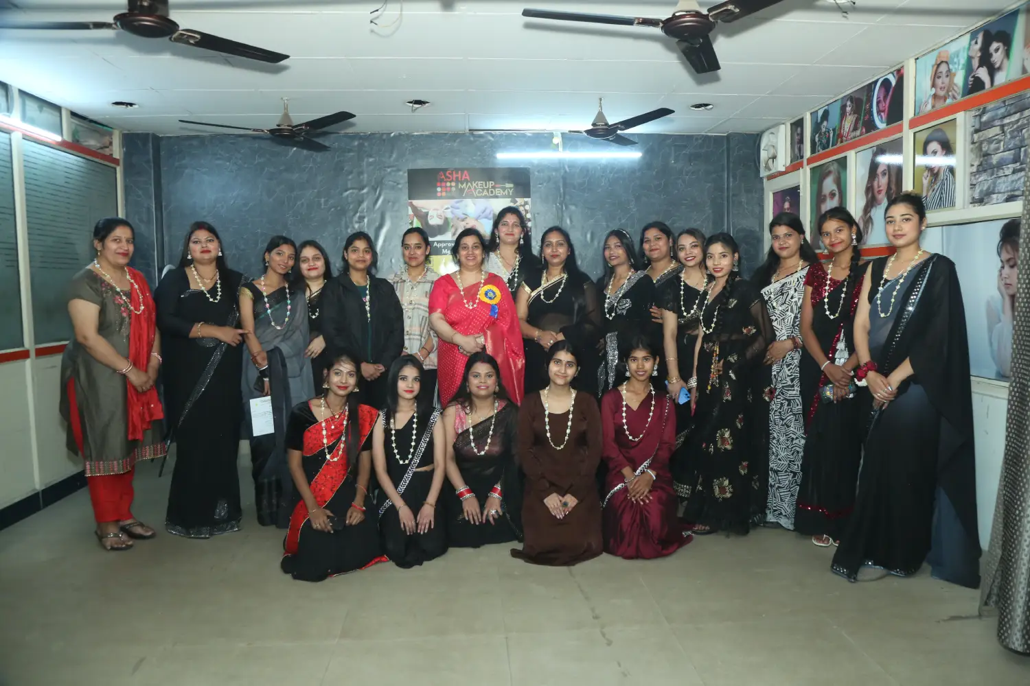 Asha makeup academy banner